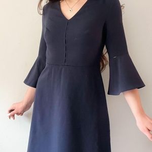 Banana republic bell sleeve dress
